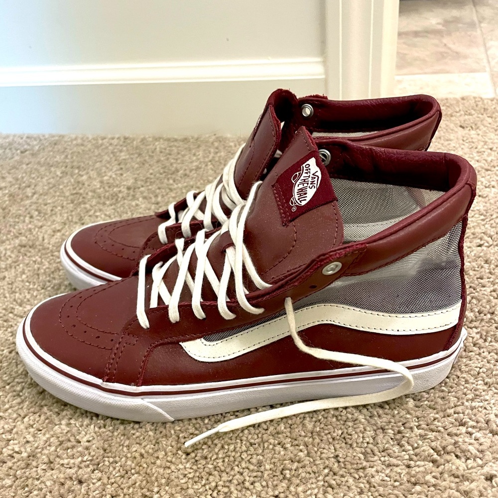 Vans Off The Wall Metal Mesh High Tops
